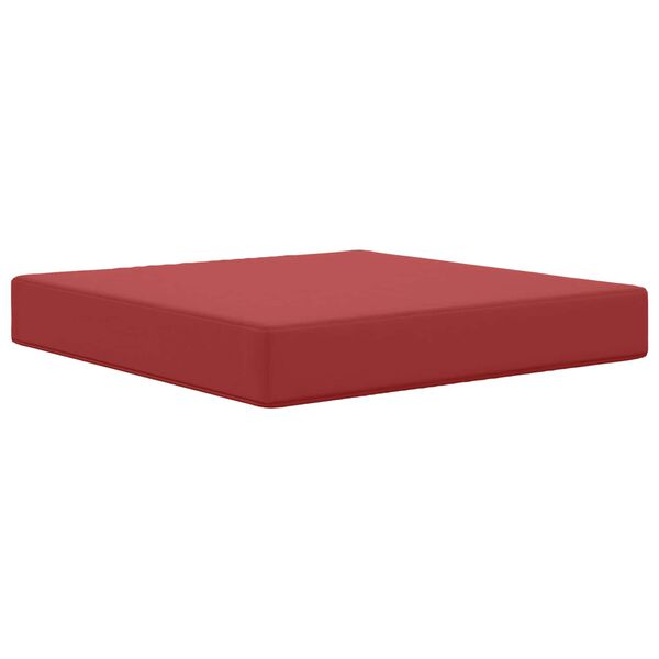 vidaXL Venkovn&iacute; pol&scaron;t&aacute;ř na pohovku 2 pcs v&iacute;nov&aacute; červen&aacute; Polyester