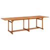 vidaXL Zahradn&iacute; j&iacute;deln&iacute; stůl 280 x 90 x 75 cm masivn&iacute; ak&aacute;ciov&eacute; dřevo