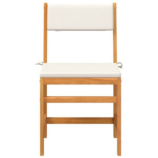 vidaXL 3dílný balkonový set s poduškami masivní akáciové dřevo