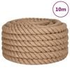 vidaXL Jutov&eacute; lano 10 m dlouh&eacute; 36 mm siln&eacute;