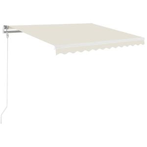 vidaXL Automatick&aacute; zatahovac&iacute; mark&yacute;za 350 x 250 cm kr&eacute;mov&aacute;