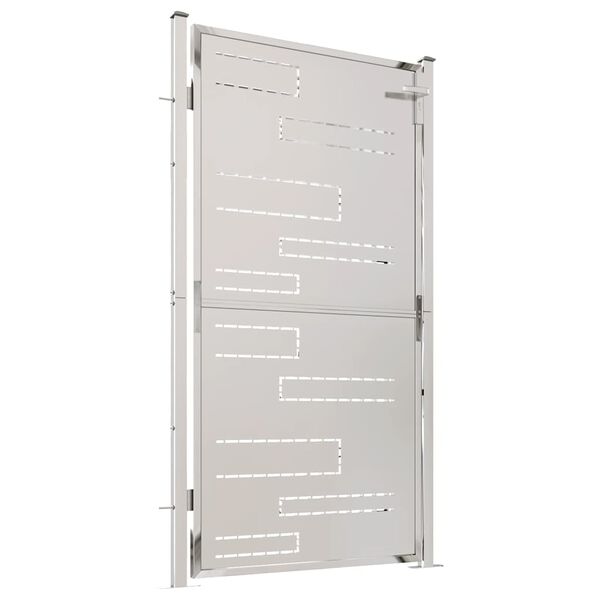 vidaXL Zahradní branka 100 x 175 cm nerezová ocel