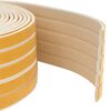vidaXL Samolepic&iacute; okenn&iacute; těsněn&iacute; B&iacute;l&aacute; 8 x 2 mm 12 m EPDM pěna