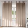vidaXL Z&aacute;věsy na zatemněn&iacute; s kroužky 2 pcs Taupe 225 x 140 cm