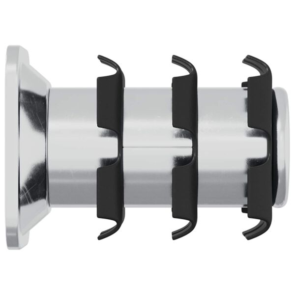 vidaXL Z&aacute;vitov&aacute; vložka do trubky 1818 pcs Čern&aacute; a stř&iacute;brn&aacute;