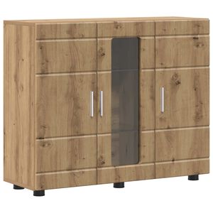 vidaXL Dřevěn&aacute; skř&iacute;ň Artisanov&yacute; dub kompozitn&iacute; dřevo