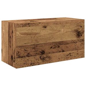 vidaXL Koupelnov&aacute; n&aacute;stěnn&aacute; skř&iacute;ňka old wood 60 x 25 x 30 cm kompozit