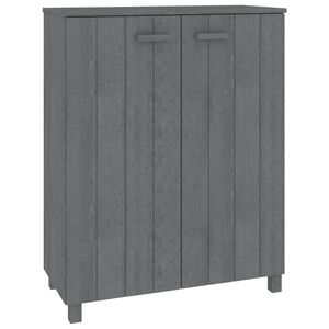 vidaXL Botn&iacute;k HAMAR tmavě &scaron;ed&yacute; 85 x 40 x 108 cm masivn&iacute; borovice