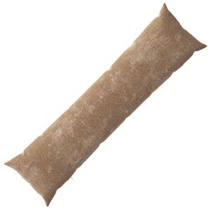 vidaXL Povlak na pol&scaron;t&aacute;ř HEERLEN Hněd&aacute; 40 x 145 cm Čenilkov&aacute; tkanina