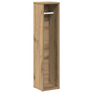 vidaXL Koupelnov&aacute; skř&iacute;ňka s drž&aacute;kem na role, dubov&aacute; řemesln&aacute; 20,5 x 20 x 90 cm