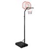 vidaXL Basketbalov&yacute; ko&scaron; b&iacute;l&yacute; 282&ndash;352 cm polyethylen