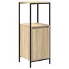 vidaXL Koupelnov&aacute; skř&iacute;ňka s policemi Dub sonoma 36x35x95 cm