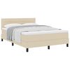 vidaXL Postel s boxspringem s pol&scaron;t&aacute;řem Kr&eacute;mov&aacute; 140 x 190 cm textil