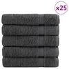 vidaXL Pr&eacute;miov&eacute; osu&scaron;ky SOLUND 50 ks antracitov&eacute; 100x150 cm 600 g/m&sup2;