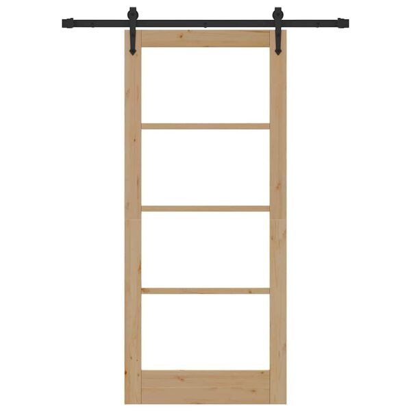 vidaXL Posuvn&eacute; dveře ORKDAL Př&iacute;rodn&iacute; 86 x 198,5 cm