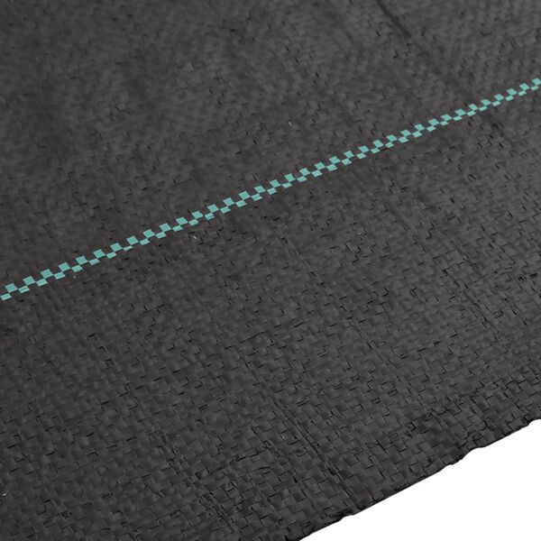 vidaXL Mulčovac&iacute; textilie čern&aacute; 1 x 5 m PP