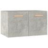 vidaXL N&aacute;stěnn&aacute; skř&iacute;ňka betonově &scaron;ed&aacute; 60x36,5x35 cm kompozitn&iacute; dřevo