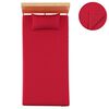 vidaXL Prostěradla 2 ks polyesterov&yacute; fleece 100 x 200 cm burgundsk&aacute;