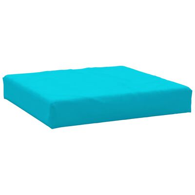 vidaXL Podušky na nábytek z palet 3 ks tyrkysové oxfordská tkanina