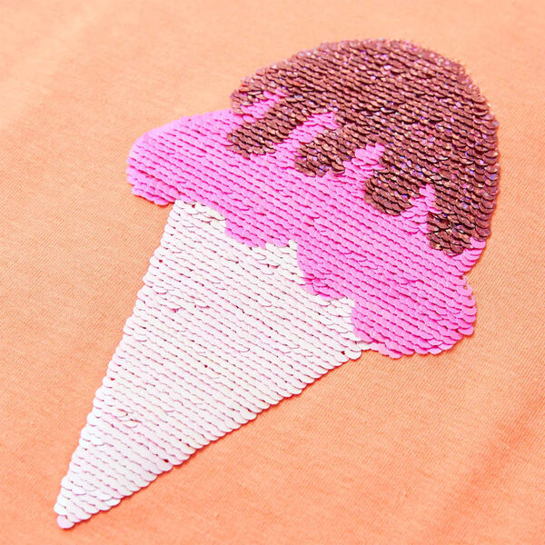 Dětské tričko neonově oranžové 92