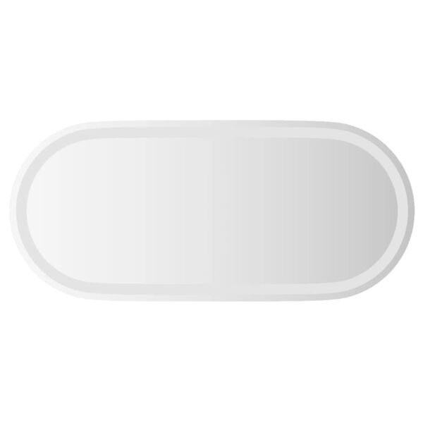 vidaXL Koupelnov&eacute; LED zrcadlo 80 x 35 cm ov&aacute;ln&eacute;