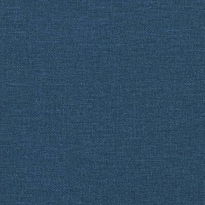 vidaXL 3dílná sedací souprava modrá textil