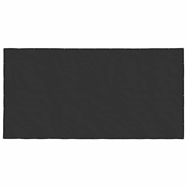 vidaXL S&iacute;ť na kontejner HDPE 3 x 6 m čern&aacute;