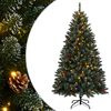 vidaXL Uměl&yacute; v&aacute;nočn&iacute; stromek s 300 LED 180 cm