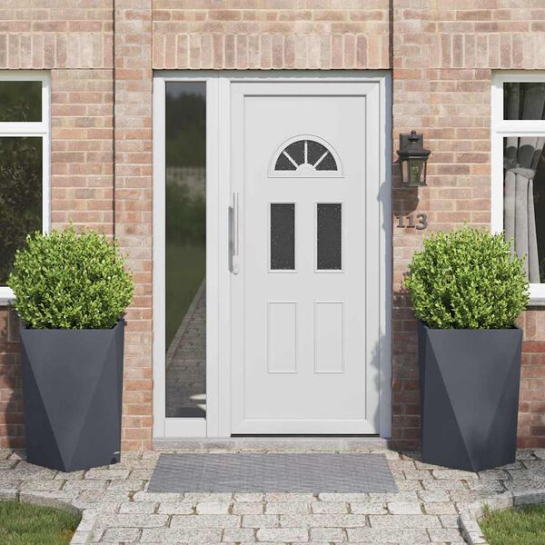 vidaXL Truhl&iacute;k 2 pcs Antracit 50 x 50 x 75 cm Ocel