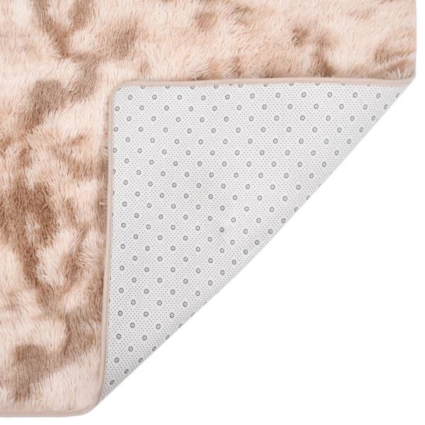 vidaXL Koberec shaggy s vysok&yacute;m vlasem kr&eacute;mov&yacute; 170 x 120 cm