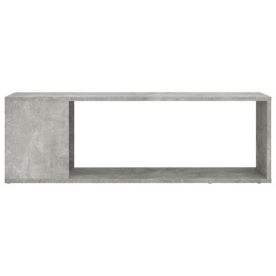 vidaXL TV stolek betonově šedý 100 x 24 x 32 cm dřevotříska