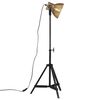 vidaXL Stojac&iacute; lampa 25 W staromosaz 35 x 35 x 65/95 cm E27
