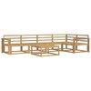 vidaXL Venkovn&iacute; pohovkov&aacute; souprava 6 pcs B&iacute;l&aacute; 79 x 79 x 37 cm
