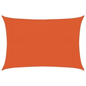vidaXL St&iacute;nic&iacute; plachta 160 g/m&sup2; oranžov&aacute; 3 x 4 m HDPE