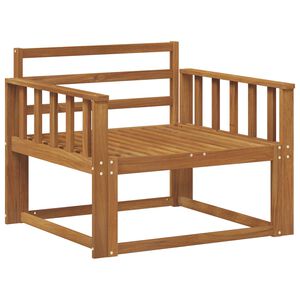 vidaXL Venkovn&iacute; středn&iacute; pohovka Př&iacute;rodn&iacute;
