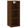 vidaXL Skř&iacute;ň highboard hněd&yacute; dub 34,5 x 34 x 180 cm kompozitn&iacute; dřevo