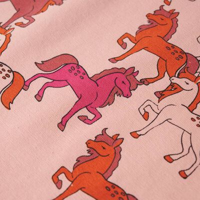 Dětské pyžamo s dlouhým rukávem světle růžové 92