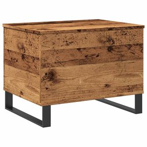 vidaXL Konferenčn&iacute; stolek old wood 60 x 44,5 x 45 cm kompozitn&iacute; dřevo