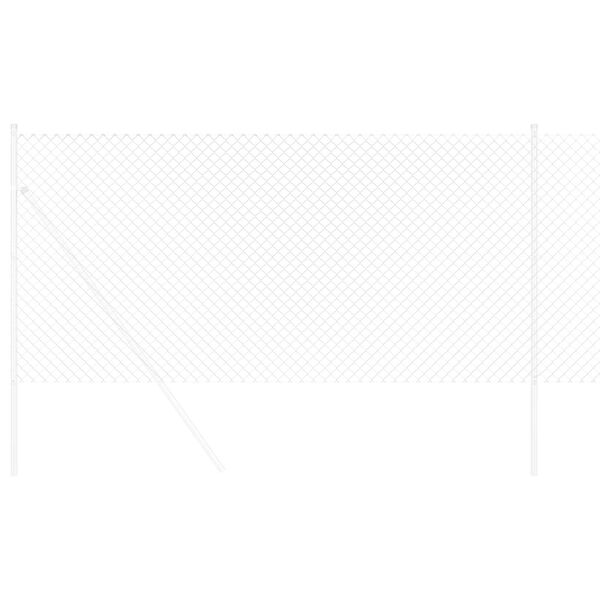 vidaXL Plot z řetězov&yacute;ch odkazů Stř&iacute;brn&aacute; 10 x 1,4 m Pozinkovan&aacute; ocel