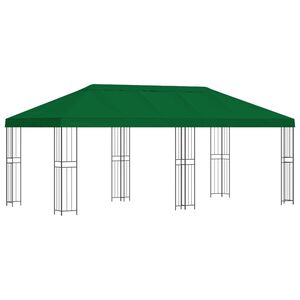 vidaXL Zahradn&iacute; alt&aacute;n 6 x 3 m Zelen&aacute; Polyester a ocel 190 gsm