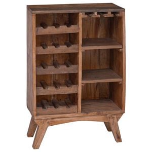 vidaXL Stojan Hněd&aacute; 60 x 30 x 90 cm Masivn&iacute; obnovovan&eacute; dřevo