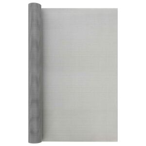 vidaXL S&iacute;ťovina 80 x 500 cm 30 Mesh Nerezov&aacute; ocel 201 Stř&iacute;brn&aacute;