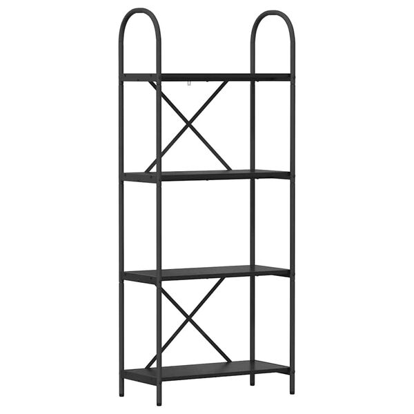 vidaXL Knihovna Čern&yacute; dub 60 x 30 x 146 cm Kompozitn&iacute; dřevo