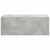 vidaXL Nástěnný noční stolek betonově šedý 40x30x15cm kompozitní dřevo