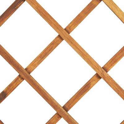 vidaXL Vyvýšený záhon s treláží 80x38x150 cm masivní akáciové dřevo