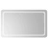 vidaXL LED koupelnov&eacute; zrcadlo Transparentn&iacute; 100 x 60 cm tvrzen&eacute; sklo