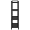 vidaXL Knihovna Čern&yacute; dub 80 x 30 x 120 cm kompozitn&iacute; dřevo