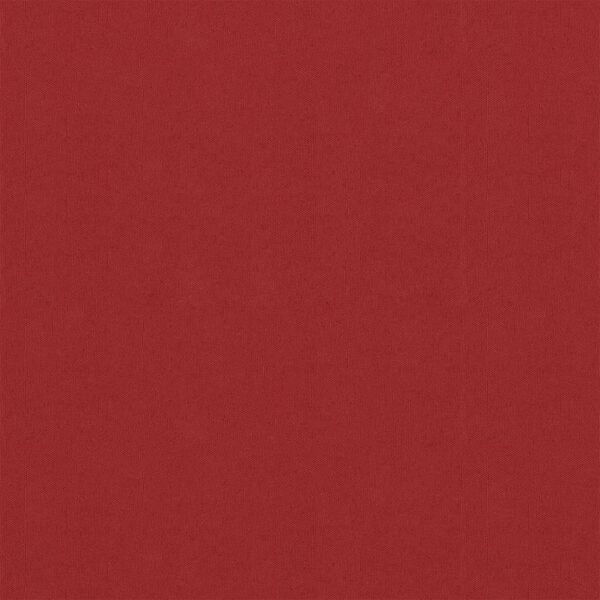 vidaXL Balk&oacute;nov&aacute; z&aacute;stěna červen&aacute; 120 x 300 cm oxfordsk&aacute; l&aacute;tka