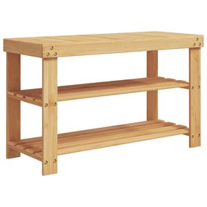 vidaXL Botn&iacute;k 3patrov&yacute; 70 x 27,5 x 45 cm bambus