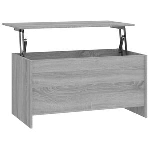 vidaXL Konferenčn&iacute; stolek &scaron;ed&yacute; sonoma 102x55,5x52,5cm kompozitn&iacute; dřevo
